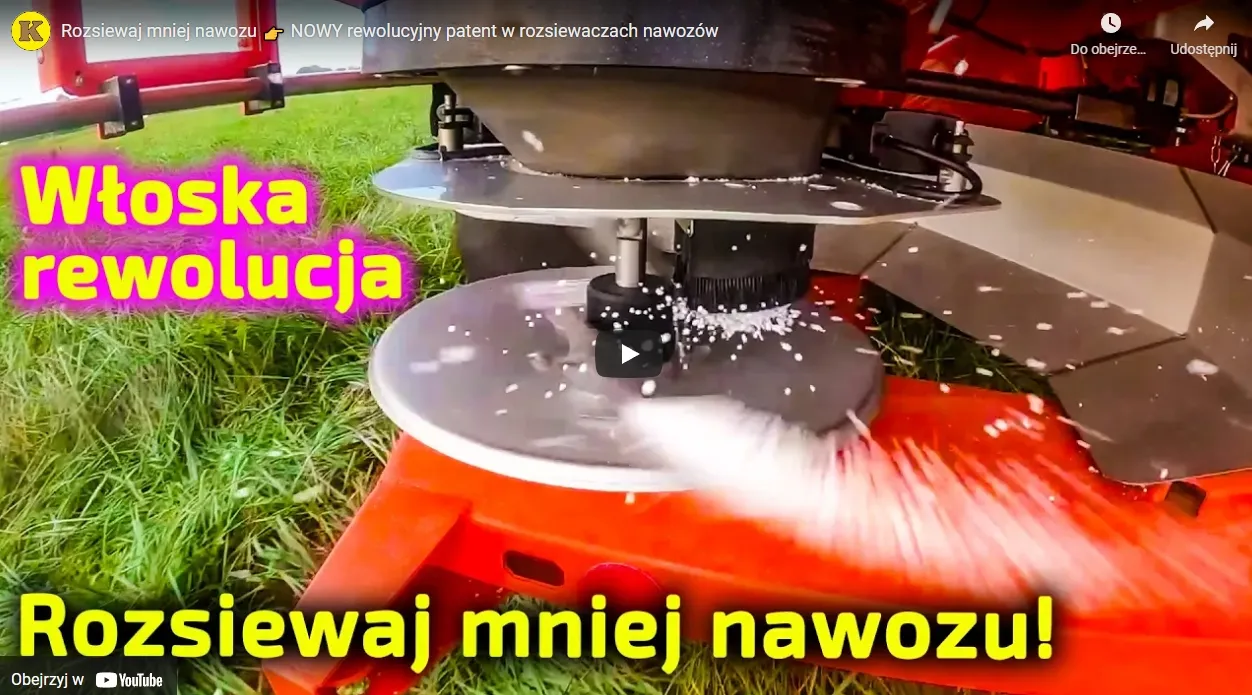 Rozsiewaj nawóz bez strat rozsiewaczem z komputerem i ISOBUS!