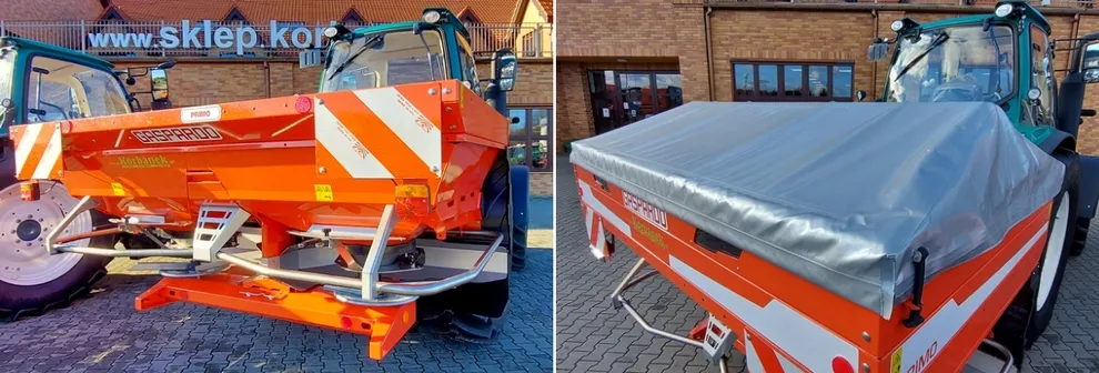 Zobacz wyposażenie rozsiewaczy Gaspardo PRIMO