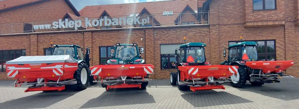 Rozsiewacze nawozów Gaspardo PRIMO i ZENO